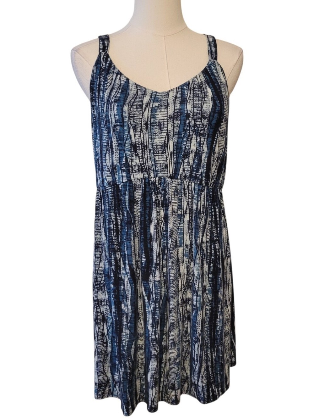 Soma Blue Sleeveless‎ Loungewear Comfy Dress Size Large